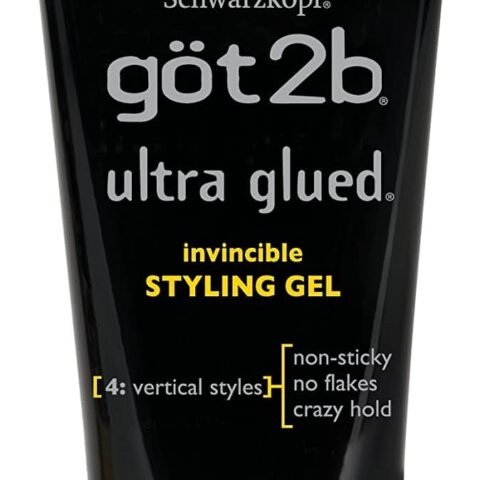 Got2B Ultra Glued Invincible Styling Hair Gel, 6 Ounces (Pack of 2)
