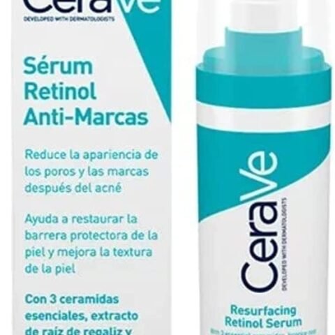 CeraVe Resurfacing Retinol Serum with Ceramides Niacinamide for Blemish-Prone Skin 30ml