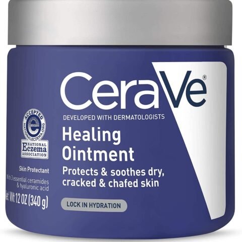 CeraVe Healing Ointment | Moisturizing Petrolatum Skin Protectant for Dry Skin 12 Ounce