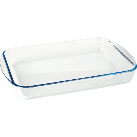 Pyrex Glass Rectangular Roaster - Clear