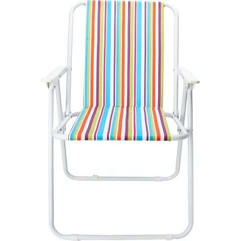 Foldable Camping And Trips Chair, Explorer's Foldable Camping Chair (Multicolor)