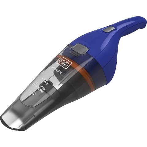 BLACK+DECKER 3.6V 1.5Ah Li-Ion Cordless Dustbuster Handheld Vacuum Blue NVC115WA-B5 2 Years Warranty