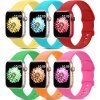 6 Pack Sport Bands Compatible with Apple Watch
