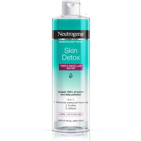 Neutrogena Skin Detox Triple Micellar Water, 400 ml