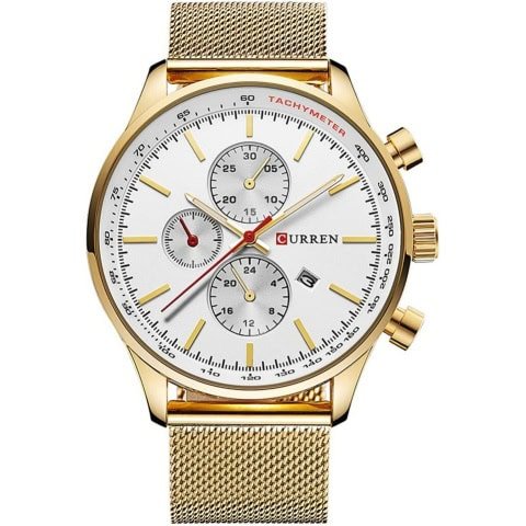 CURREN Stainless Steel Quartz Watch