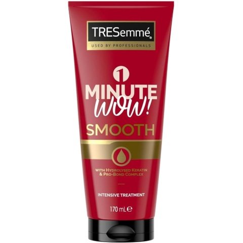 TRESemme 1 Minute WOW Smooth Intensive Hair Treatment with hydrolysed keratin & Pro-Bond Complex for frizzy, damaged hair 170 ml