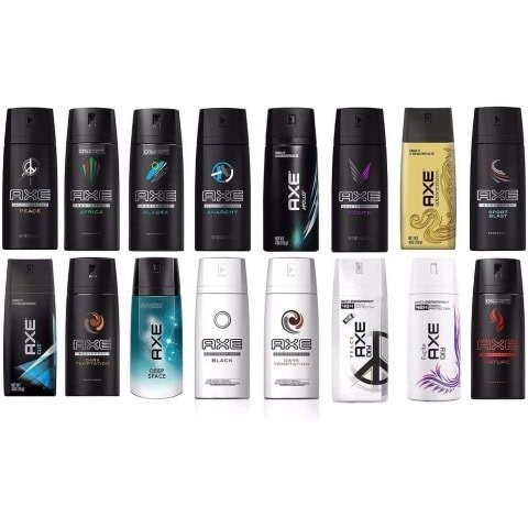 AXE Body Spray Deodarant 6x150ml