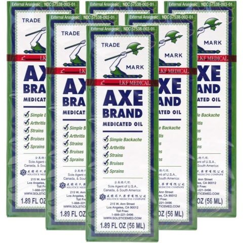 Axe Brand Medicated Oil 1.89 Fl. Oz 56 Ml