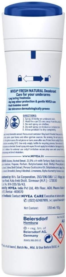 NIVEA Fresh Natural Deodorant For Women-6