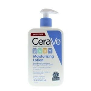 Cerave baby wash & shampoo, fragrance, paraben, & sulfate free shampoo for tear-free baby bath time – 16 oz