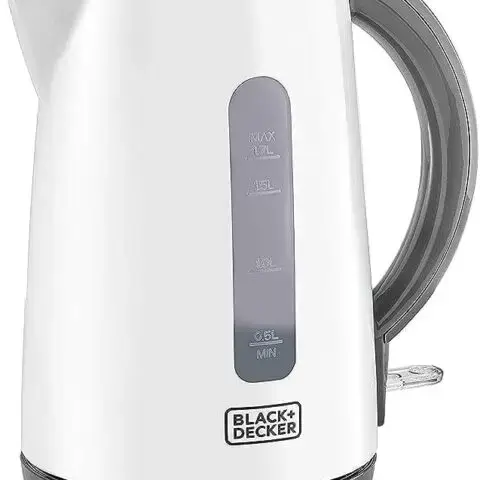BLACK+DECKER Cordless Kettle 1.7L Light Weight White JC70-B5