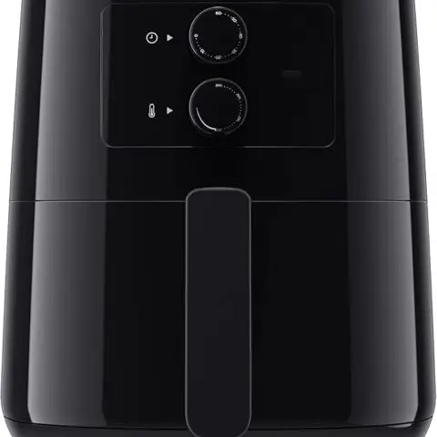 Philips Essential Air Fryer - With Rapid Air Technology, Analogue, Black, 0.8Kg, 4.1L,50Hz - HD9200/91