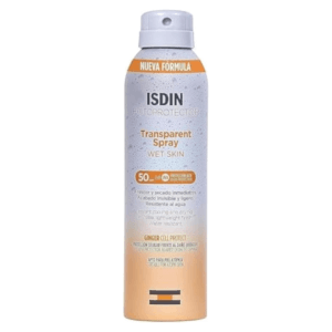 ISDIN Fotoprotector Transparent Spray SPF 50 – High Protection, Non-Greasy Sun Protection