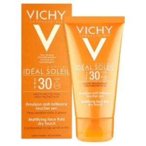 Vichy Ideal Soleil Mattifying Face Fluid Dry Touch SPF 50 - 50ml | High Protection & Shine Contro