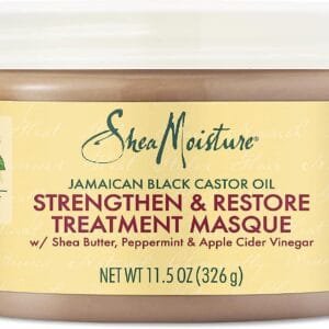 Shea Moisture Jamaican Black Castor Oil Strengthen Restore Treatment Masque, 12oz