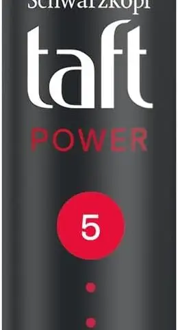 Taft Lacquer Black Hair Spray, 250 ml